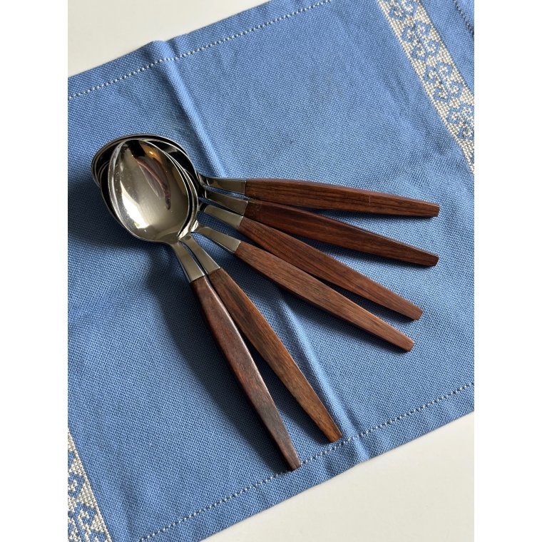 Vintage spiseskeer, Athen, 6 stk samlet