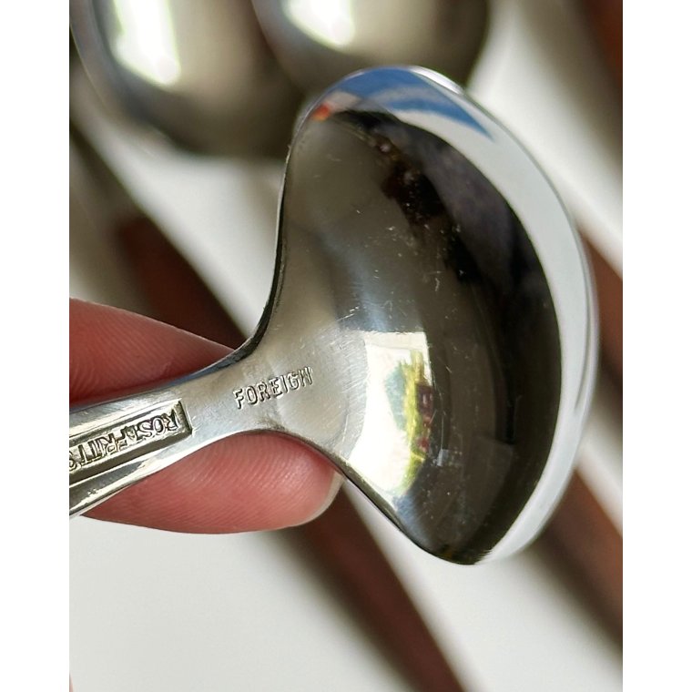Vintage spiseskeer, Athen, 6 stk samlet