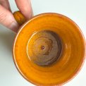 Keramikkrus, orange glasur