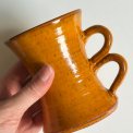 Keramikkrus, orange glasur