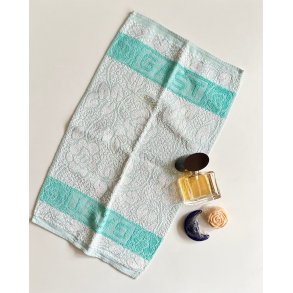 Guest towel, turquoise, NB