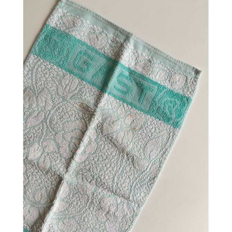 Guest towel, turquoise, NB