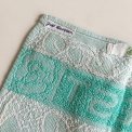 Guest towel, turquoise, NB