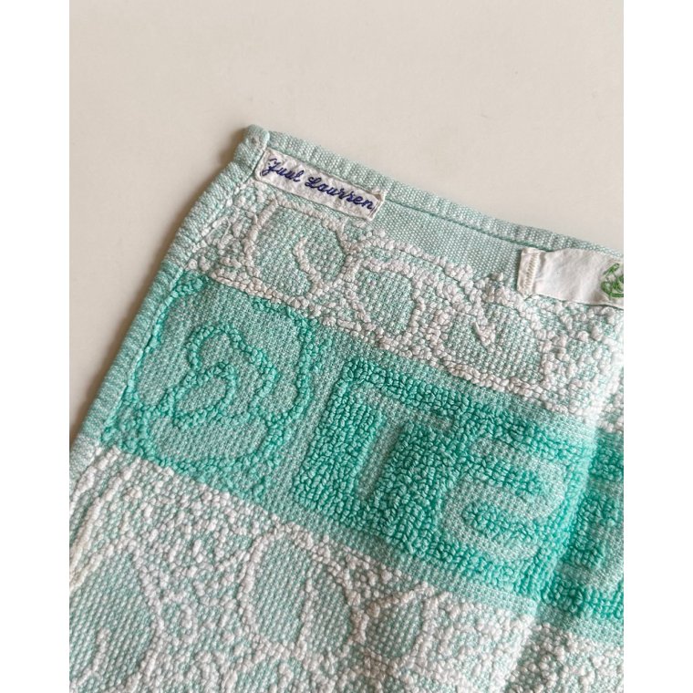 Guest towel, turquoise, NB