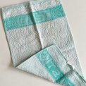 Guest towel, turquoise, NB