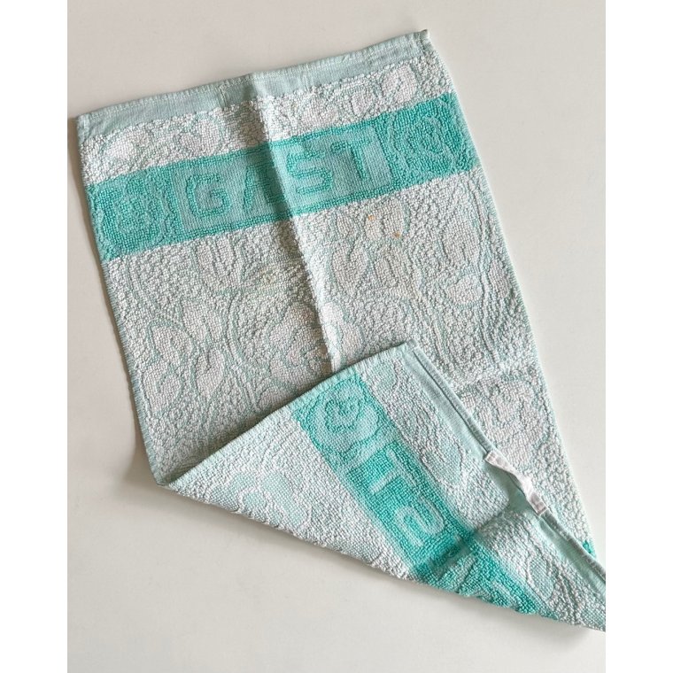 Guest towel, turquoise, NB