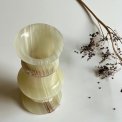 Vase, gr�n onyx