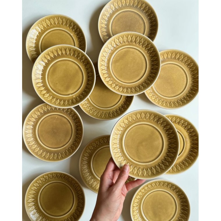 Jens Harald Quistgaard, Relief underkopper, 12 stk samlet