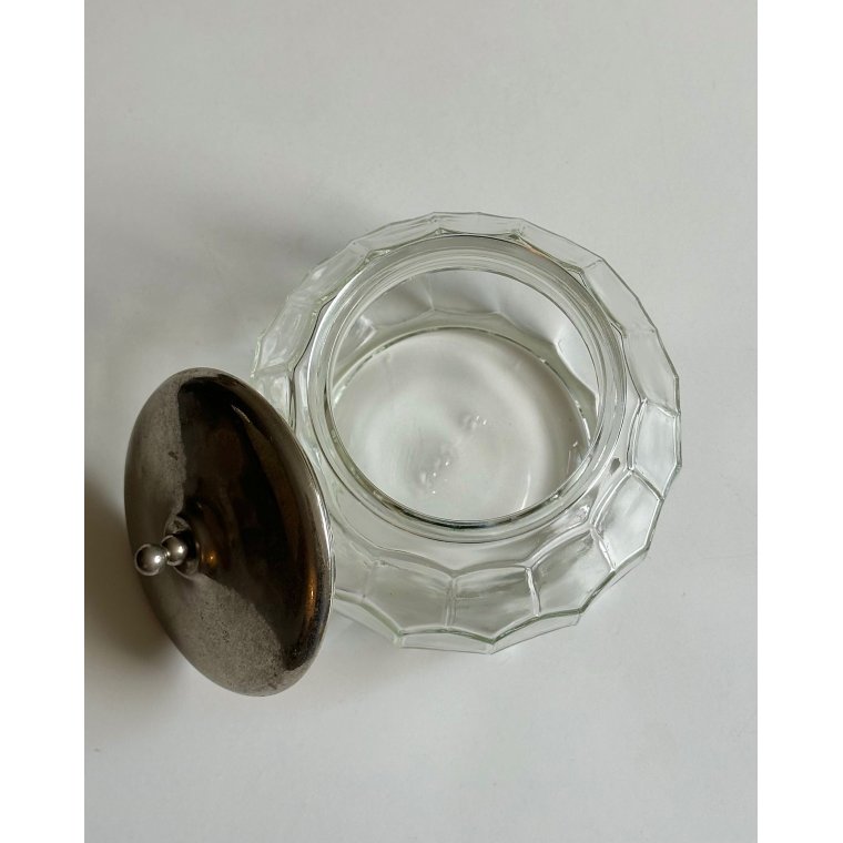 L�gkrukke, glas m metal