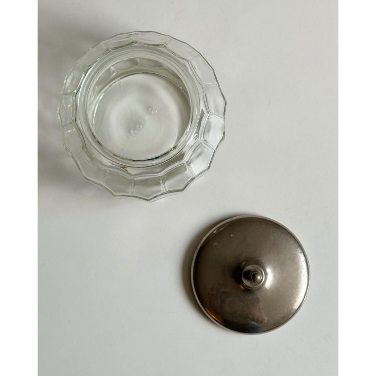 L�gkrukke, glas m metal