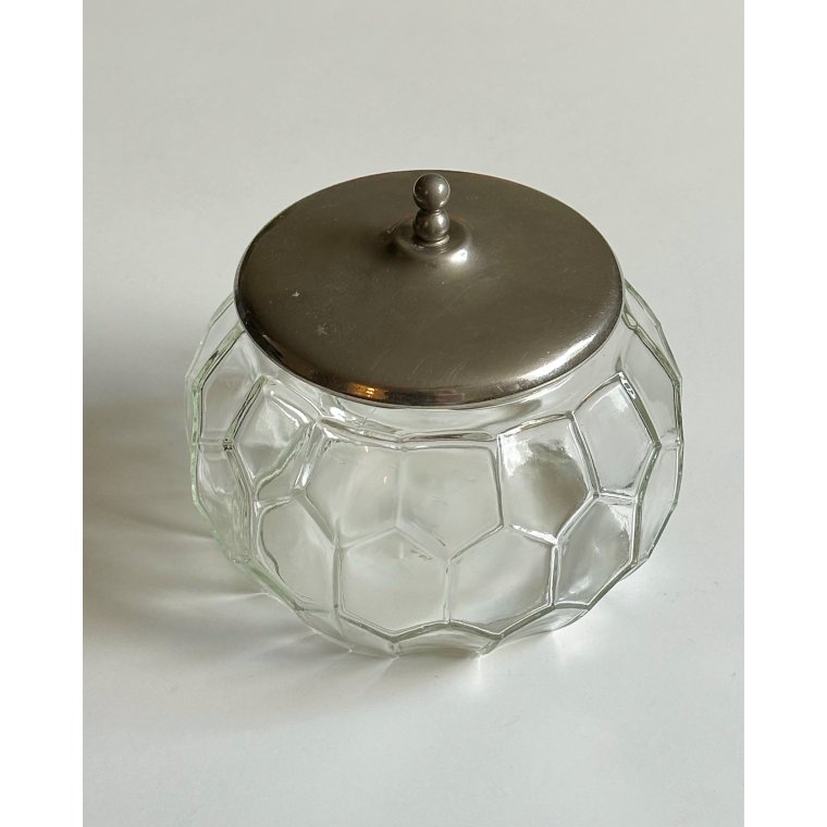 L�gkrukke, glas m metal