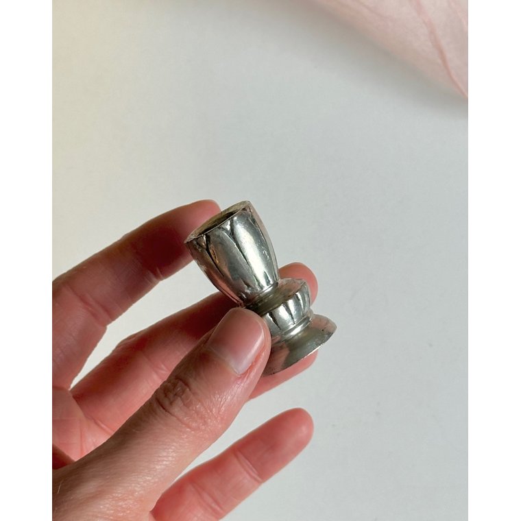 Art deco tinstage til juletr�slys