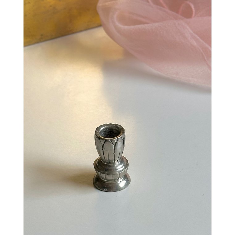 Art deco tinstage til juletr�slys