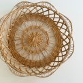 Flat basket, round