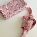 Rosy fabric napkins, set of 8