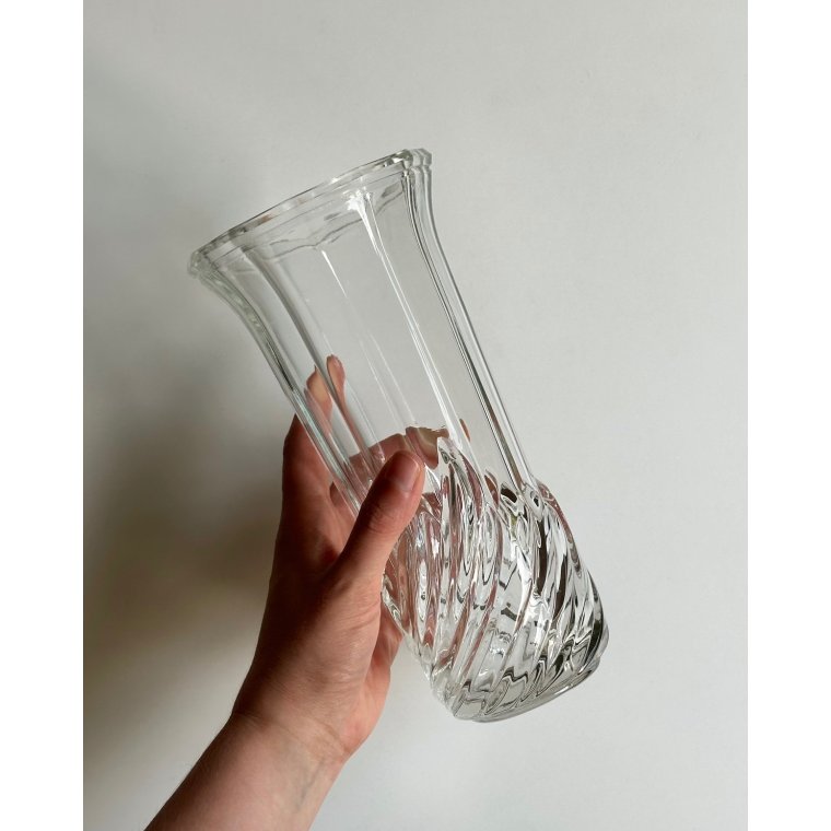 Vase m swirl, Stlzle-Oberglas