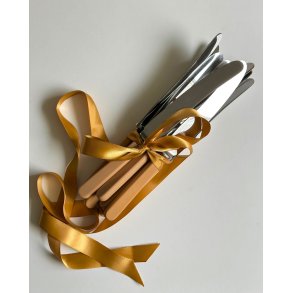Raadvad bordknive, 9 stk samlet