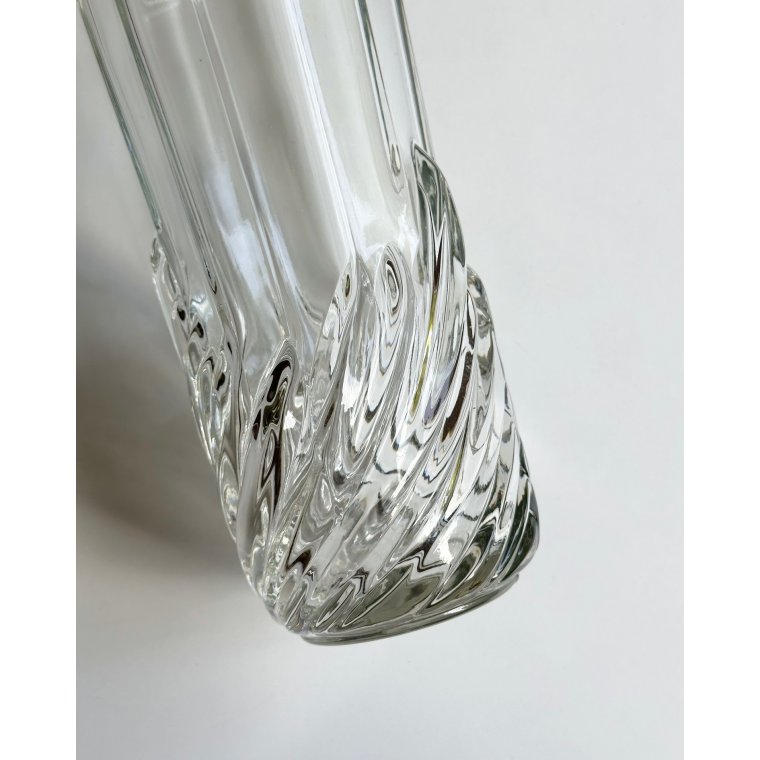 Vase w swirl, Stlzle-Oberglas