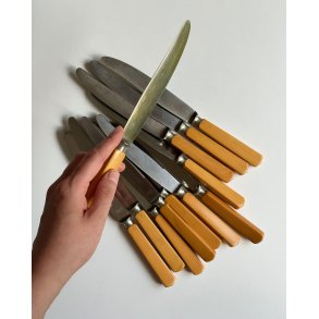 Vintage knives, G. Felix Solingen, set of 12