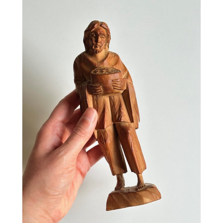 Wooden figure, South America