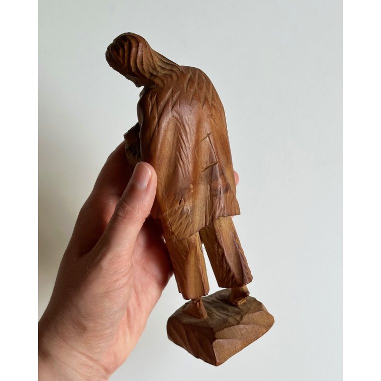 Wooden figure, South America
