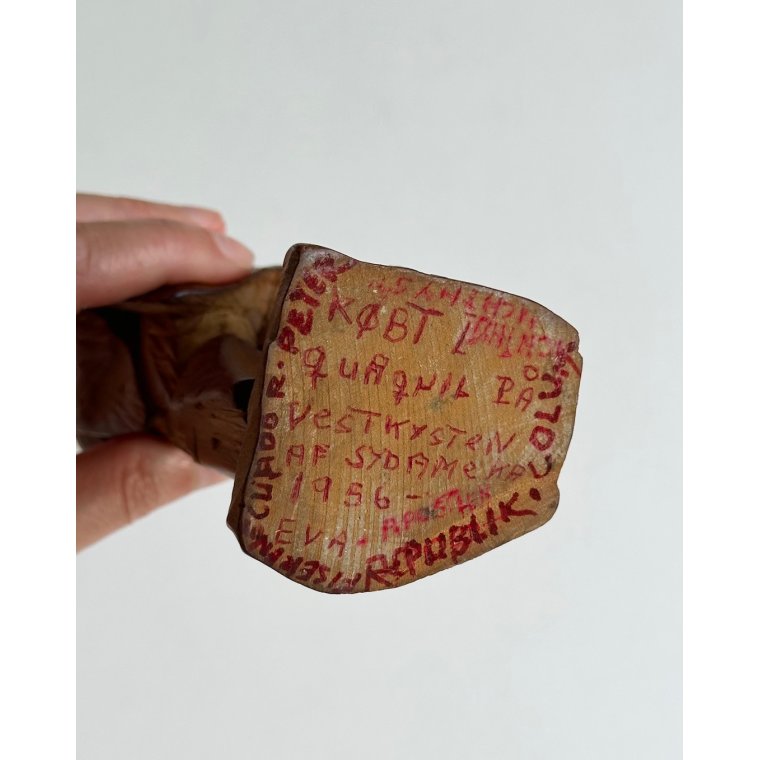 Wooden figure, South America