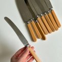 Raadvad bordknive, 9 stk samlet