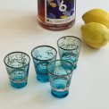 Venetian shot glasses, set of 4