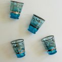 Venetian shot glasses, set of 4