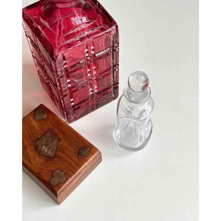 Klukflaske, miniature, NB