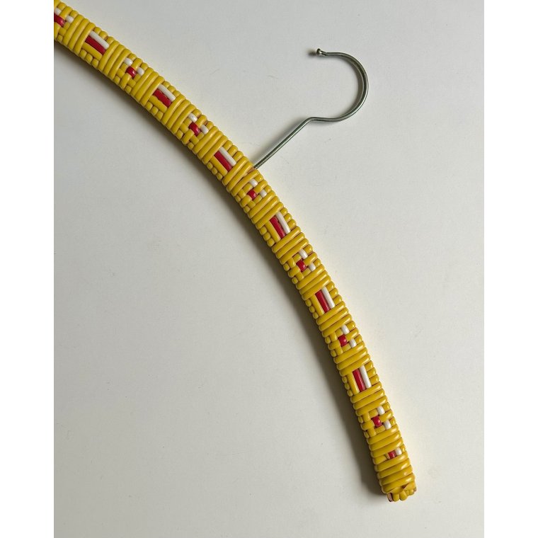 Retro b�jle m plastbevikling, gul