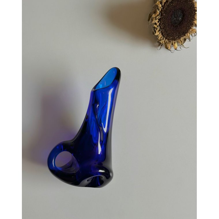 Kunstvase, koboltbl�