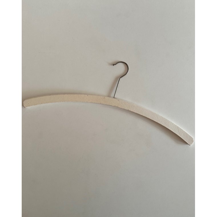 Vintage trbjle m deko, hvid m blomster