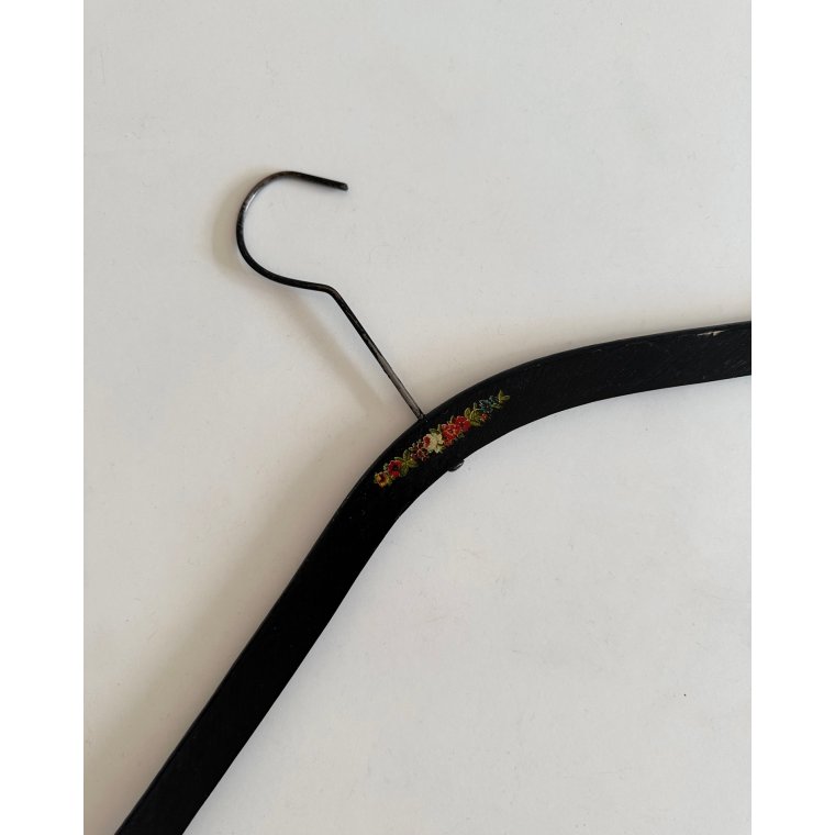 Vintage trbjle m deko, sort m bue