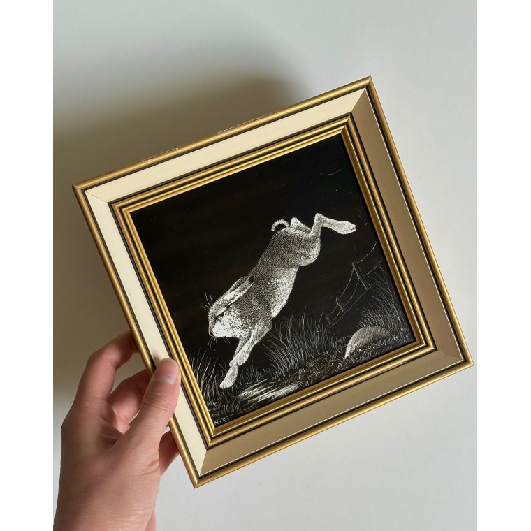 Set of old pictures w animals