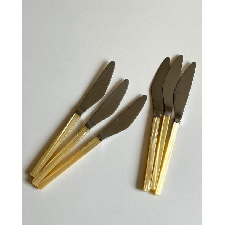 Lundtofte, knive, 6 stk samlet