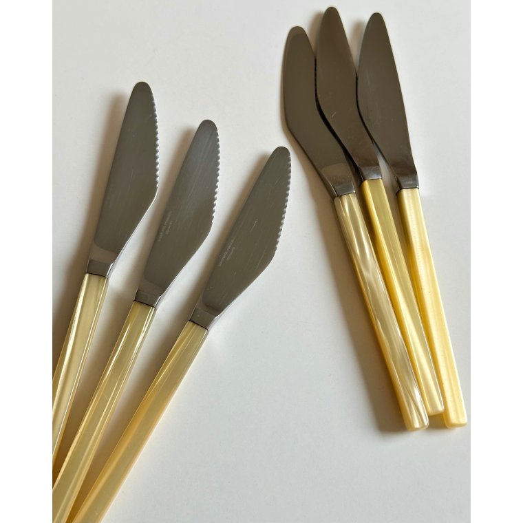 Lundtofte, knive, 6 stk samlet