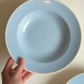 Aluminia Sonja, dyb tallerken, 2 stk samlet