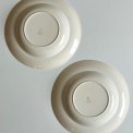 Aluminia Sonja, dyb tallerken, 2 stk samlet