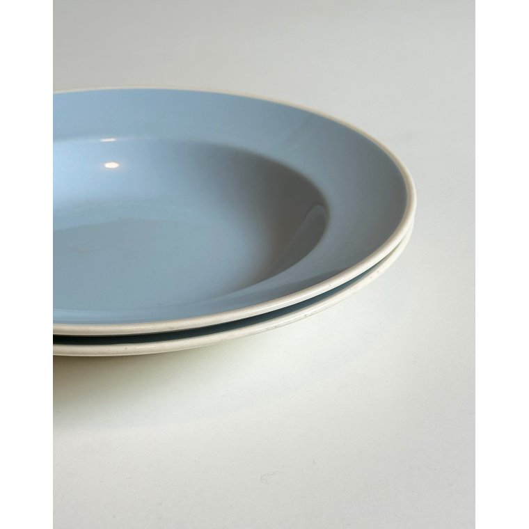 Aluminia Sonja, dyb tallerken, 2 stk samlet