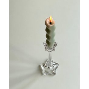 Crystal candleholder, tall