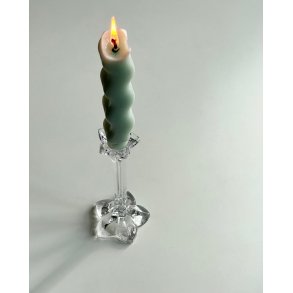 Crystal candleholder, short