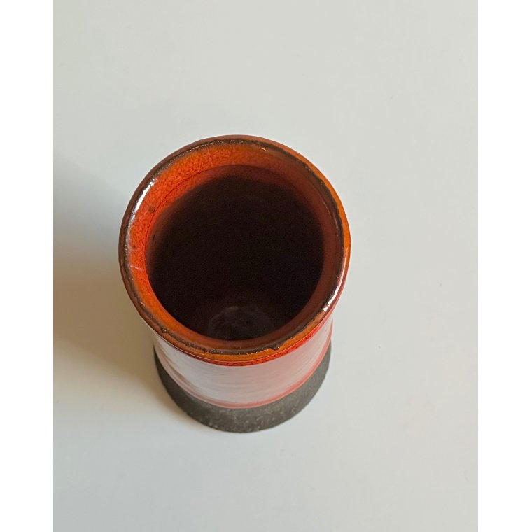 Cylindrisk vase, keramik