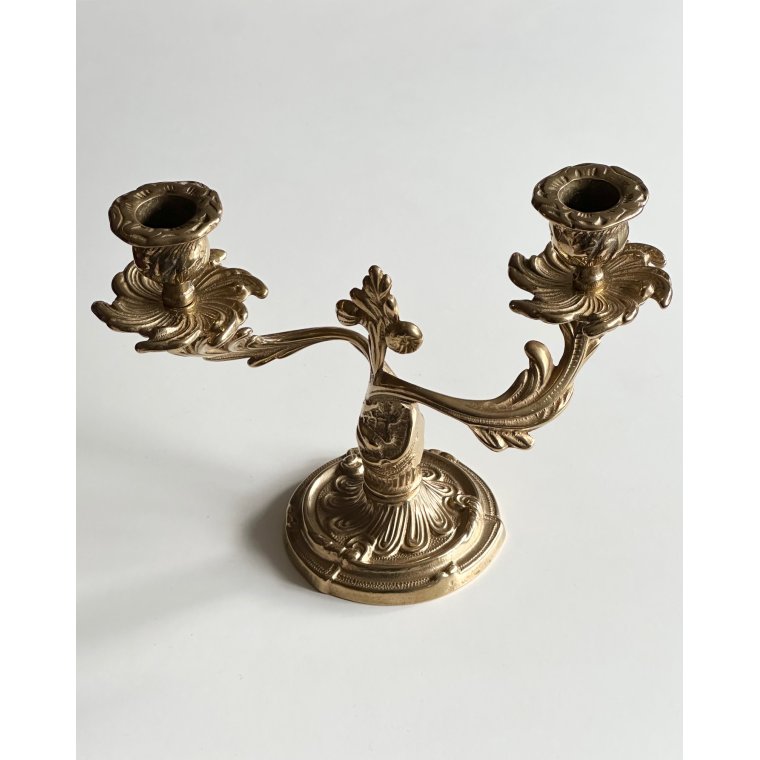 Toarmet messingstage, massiv