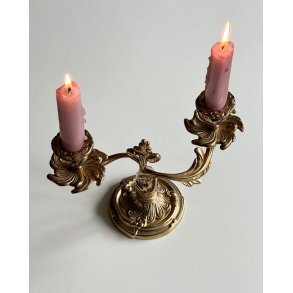 Brass candleholder