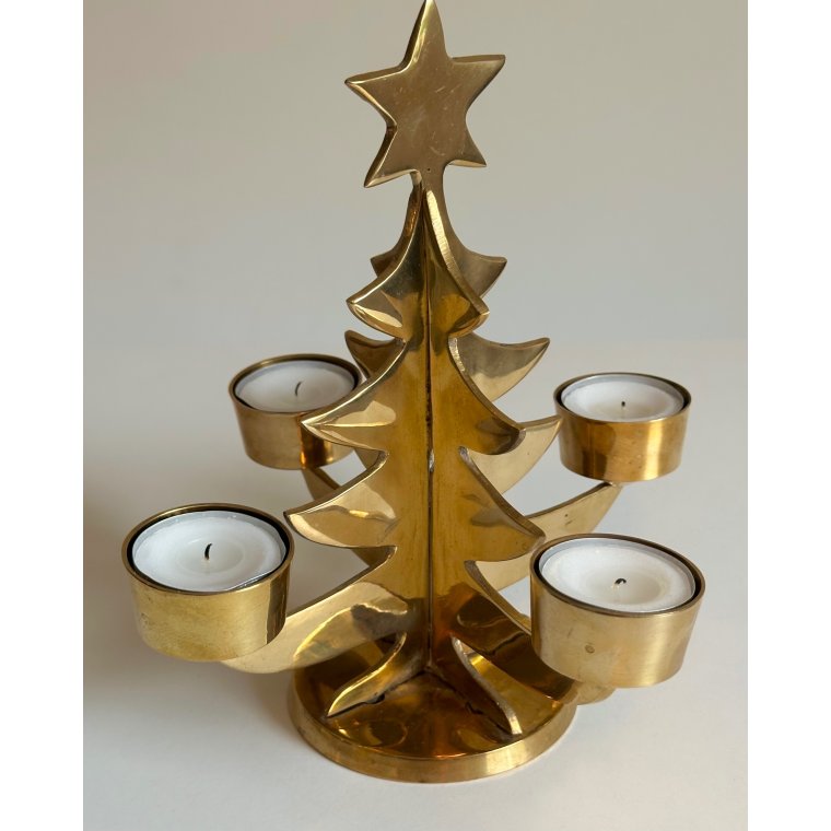 Adventsstage, juletr�, til fyrfadslys