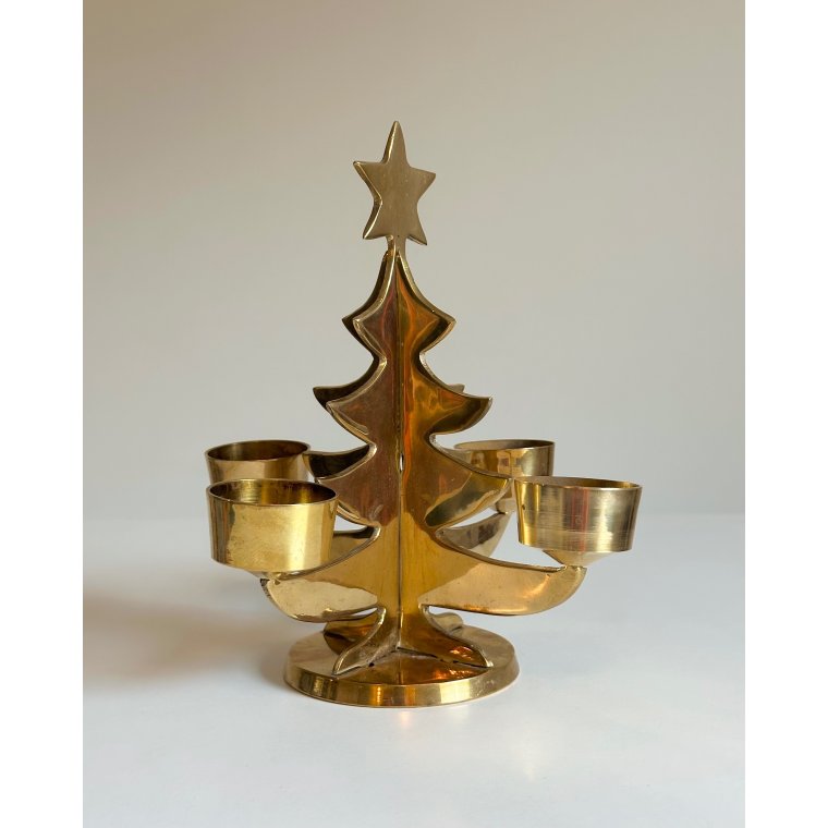 Adventsstage, juletr�, til fyrfadslys