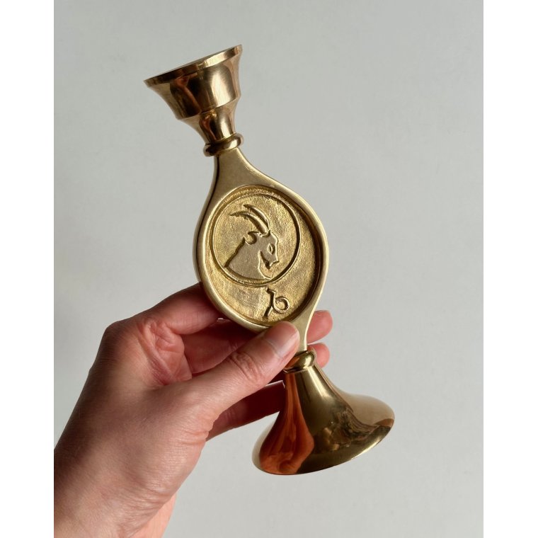 Scandia Malm messingstage, stenbukken