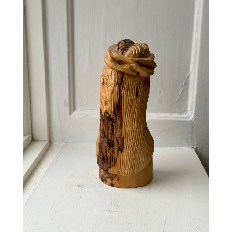 Hand carved Jesus, wood