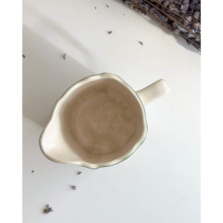 Faience jug, art nouveau